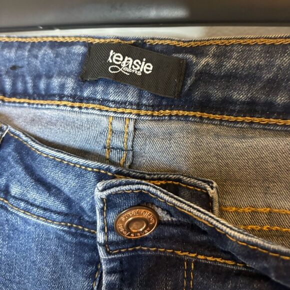 Kensie Effortless Ankle Mid Rise Jeans Size 0/25 - Picture 4 of 8